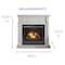 Duluth Forge Full Size Dual Fuel Ventless Gas Fireplace With Mantel - 32,000 Btu FDI32R-M-AW - alternate 7